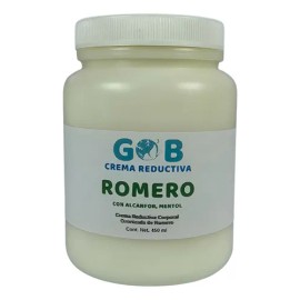 Crema Reductiva De Romero Ozonizada - Go3b - 450 G Neutra