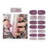Siusio 112 Tiras De Esmalte De Uñas Con Purpurina Degradada