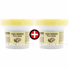 Skinfood 1+1 스킨푸드 에그 화이트 포어 마스크 1+1 Skinfood Egg White Pore Mask [Basic Product]