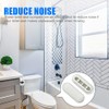 Toilet WC Seat Buffer Set Toilet Seat Bumper Noise Dampening
