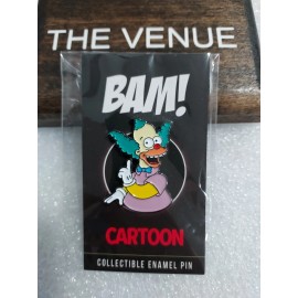 The Simpsons : Krusty The Clown Enamel Pin Bam Cartoon Box Exclusive