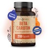 Beta Carotene Capsules Made from Natural Carrots - 210 Beta