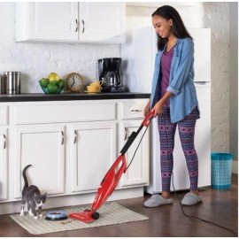 Dirt Devil Red Corded Stick Vacuum Light Bagless On Board Crevice Tool Dust Dirt Cleaner