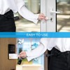 Retractable Keychain ID Badge Clip - Heavy Duty Key Holder