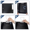 POERMA Storage File Boxes A4, 6 Pack Foldable File Box