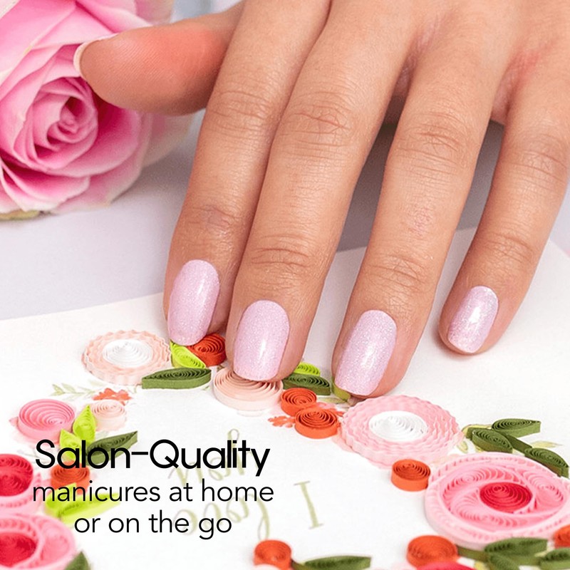 Color Street Blushing in Flushing Nail Strips