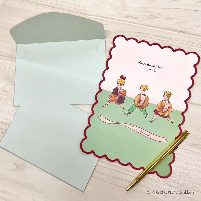 Gakken Stafl Kurashirei Die Cut Letter Cookie AD05519