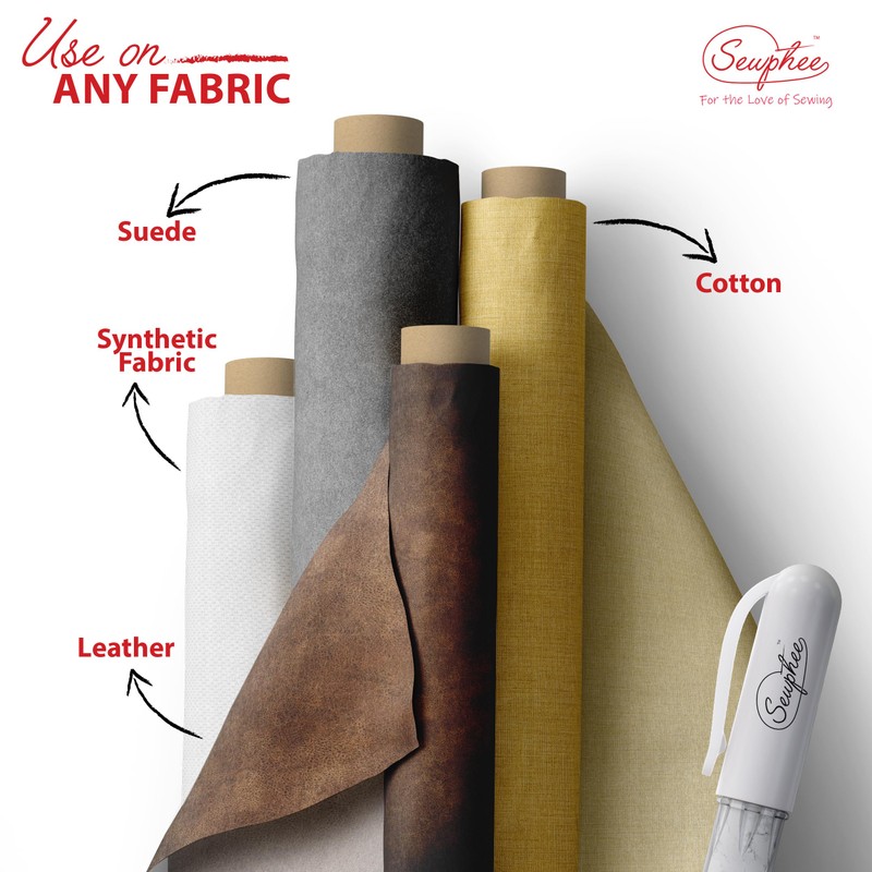 Washable Fabric Markers for Sewing – White Sewing Chalk Marker