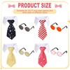 Shyyween 4 Set Tie and Sunglasses Porch Goose Outfits 23"/