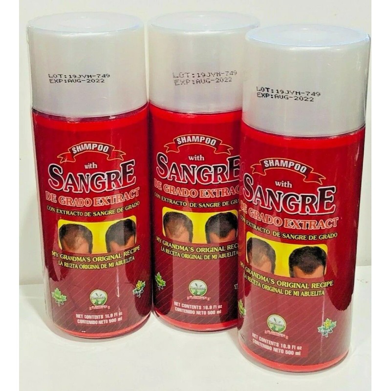 Plantimex SANGRE DE GRADO EXTRACTO SHAMPOO MY GRANDMA'S ORIGINAL RECIPE