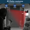 Yakiter Video Timbre Inteligente, Mbre Inalambrico Exterior con Camara,Timbre Inteligente