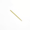 Zelikovitz Solid Brass Tapered Round Tip Perma-Lok Needles (S)