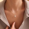 M MOOHAM Pearl Necklaces for Women - Dainty Minimalist Gold