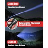 Victoper LED Flashlight 6 Pack, Bright 2000 Lumens Tactical Flashlights
