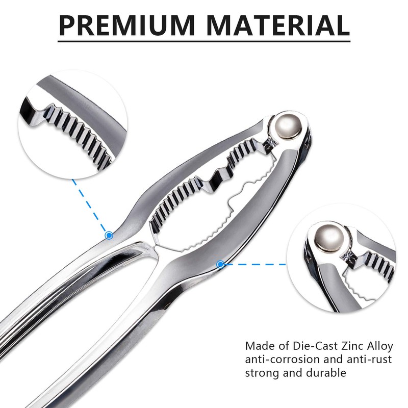 Crab Leg Crackers and Tools - 7 Piece Seafood Tools