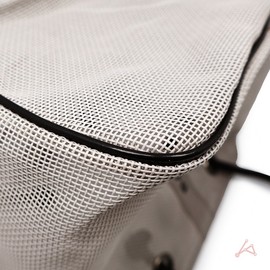 Mesh Shower Bag x2EA Gray