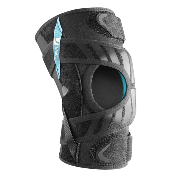 Ossur Formfit Tracker Knee Brace - Patella Stabilizer for Running & Training | Powerlock Straps & CustomFit Hinges for Secure Lateral Support | For Kneecap Tracking or Dislocation (Medium, Left)