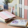 Nakabayashi Harmaa A-HR3Y-201-B Binder Pocket Album, Large, 3 Tiers, Mint