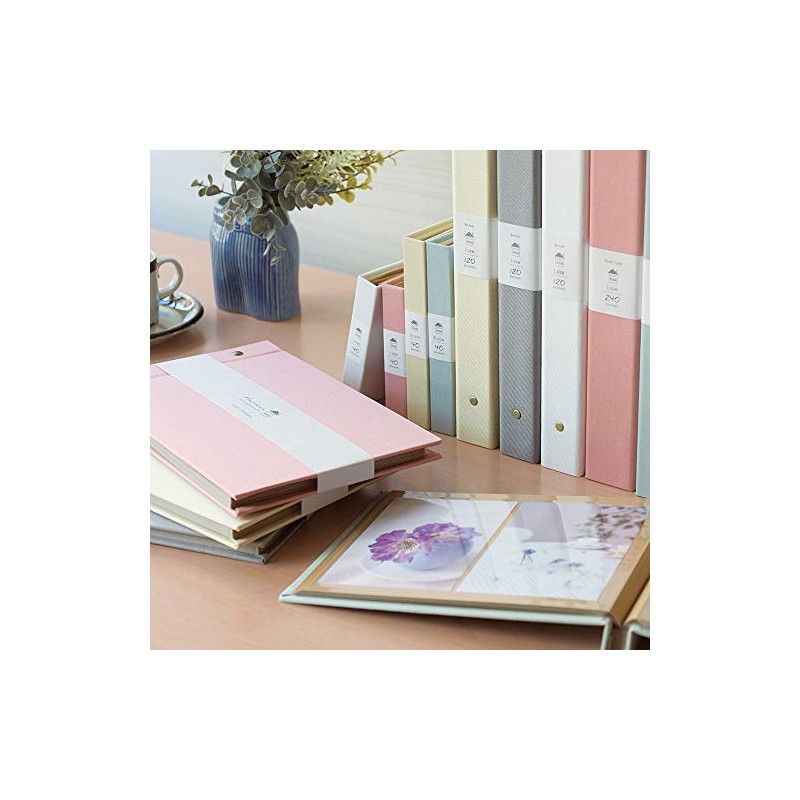 Nakabayashi Harmaa A-HR3Y-201-B Binder Pocket Album, Large, 3 Tiers, Mint
