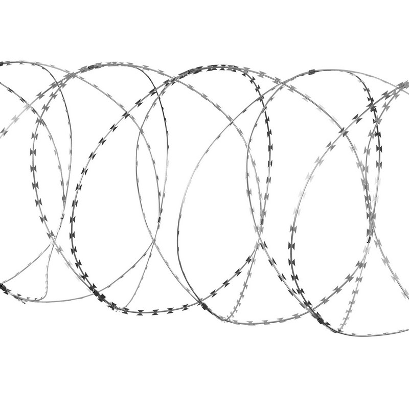Razor Wires, 98 ft Razor Barbed Wire, Rolls Razor for