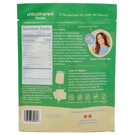 Unbothered Foods Rosemary & Sea Salt Sourdough Crackers - Gut-Friendly & Easy to Digest, Non-GMO, No Added Sugar, Nut-Free, Perfect for Cheese & Snacks, 100% Naturally Fermented (3-pack)