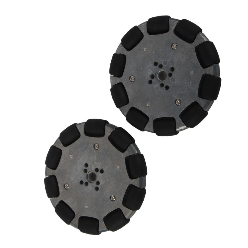 2pcs Omnidirectional Wheel 4in Omni Directional Universal Wheel Industrial Robot