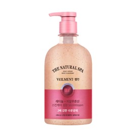 Belmon Spa Hydrating Glow Scrub Body Wash Black Rose 600ml