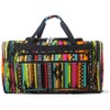 NGIL Canvas 23" inch Duffle Bag (Desert Serape-Black)