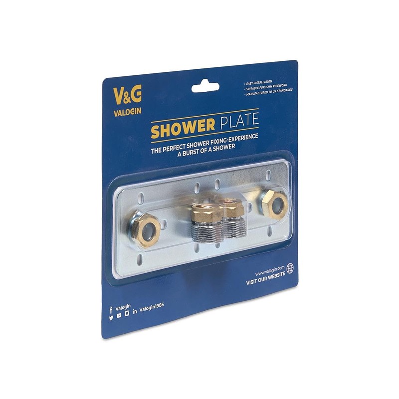 LavaTap - 15mm x 1/2" BSP Shower Fixing Plate Kit