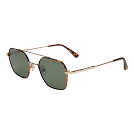 I-SEA Women's Sunglasses - Sara (TORT/GREEN POLARIZED), 44.5mm