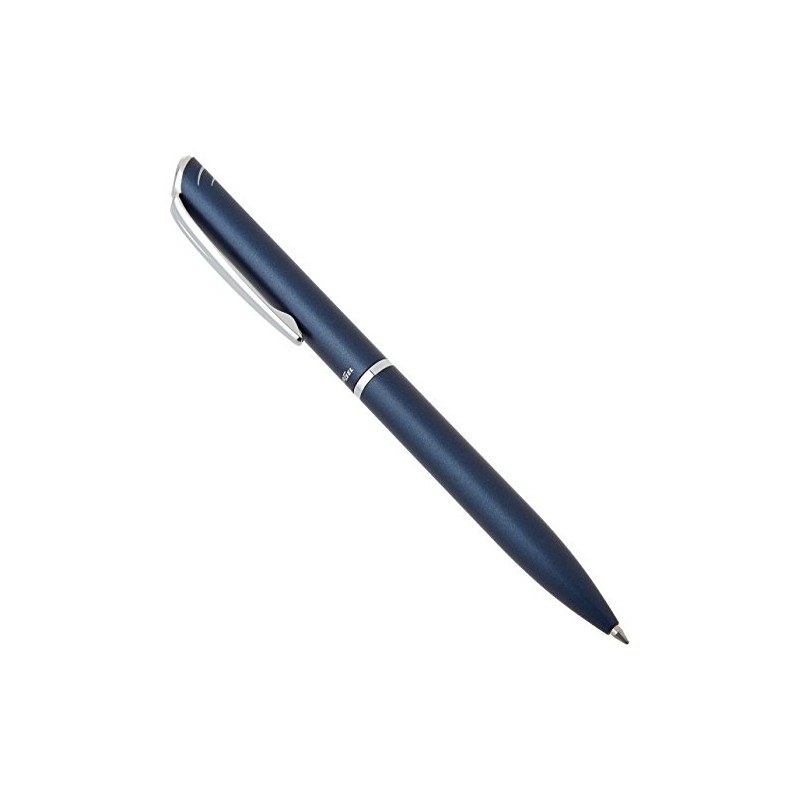 Pentel BL2007 Roller EnerGel Philography Metal Barrel, Dark Blue Barrel