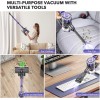 OMESER 38Kpa Cordless Vacuum Cleaner 500W Lightweight Stick Vacuum Cleaner