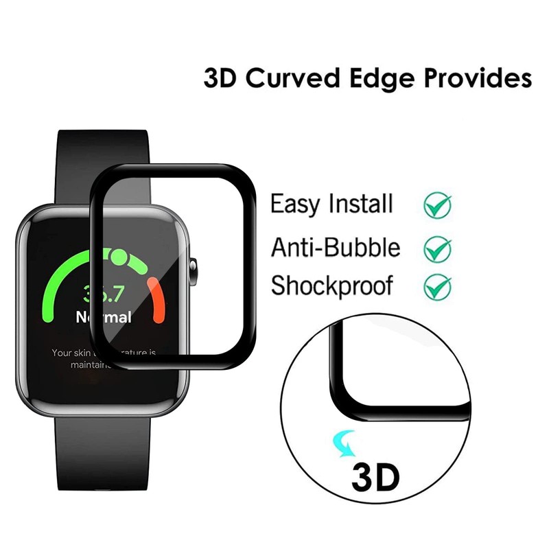 Quanen Electronic Screen Protector Compatible with Ticwatch GTH, Pack of