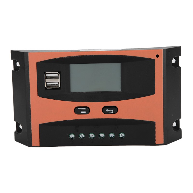 12V/24V MPPT Solar Panel Regulator LCD Screen Auto Battery Controller