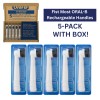 Oral-B 5-PACK Oral-B Electric Replacement Brush Heads Refill Charcoal Infused