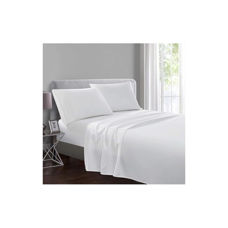 Wear & Snug Flat Sheet 100% Egyptian Cotton Flat Sheet