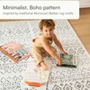 Lillefolk Baby Play Mat for Floor – 4x6ft Boho |