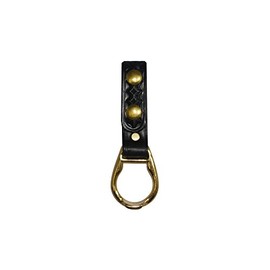 Triple K 242 Side Handle Baton Carrier Basketweave with Brass Hardware, Black, One Size