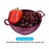 sourcing map Mini Food Colander with Double Handles, Rice Washing