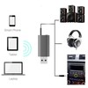 Bluetooth 5.1 Aux Adapter Built in Mic Hands Free Call
