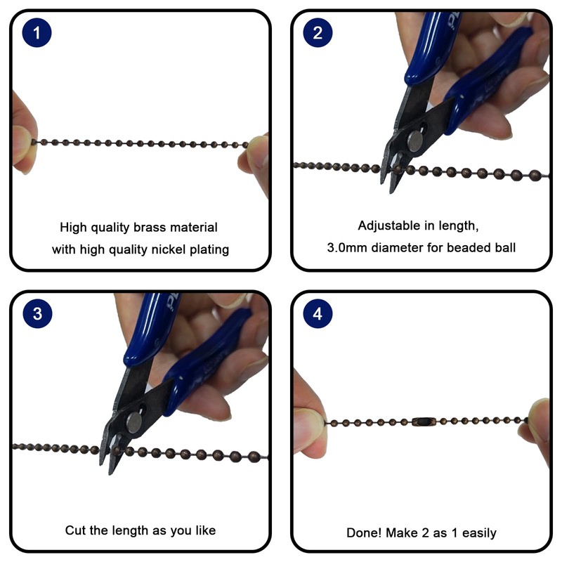 Humpptom Ceiling Fan Pull Chain 2 Pack