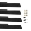 PATIKIL Door Brush Sweeps 2.76" Bristles x 39.37" Long, 4