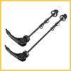 BULLSPANN Bicycle Solid Axle 9.5mm Front Rear Hollow Axle Quick