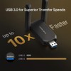 Mercusys AX1800 High-Gain Wireless USB Adapter, Dual Band, USB3.0, Plug
