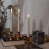 Flameless Taper Candles Flickering with Remote & Timer, Battery Operated