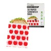 Lunchskins Paper Sandwich Bags - Sealable, Recyclable & Grease-Resistant -