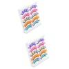 Baluue 2sets Fake Lashes Pack Lightweight Material for Women Easy