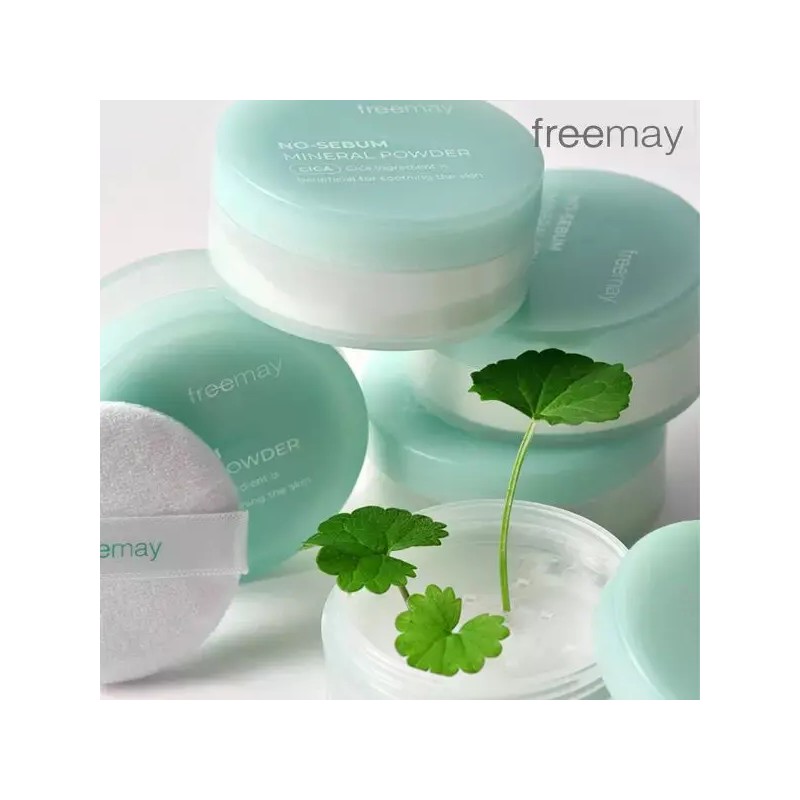 Primay 프리메이 노세범 미네랄 파우더 5g, 4개 Free Me No-Sebum