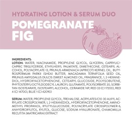 3 Onyx Professional Pomegranate Fig Hydrating Body Lotion & Serum Duo 7 fl oz**