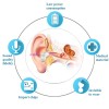 JINGHAO Hearing aids with A10 Battery,Invisi